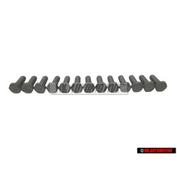 13x Genuine VW Hexagon Bolt - N 01021612