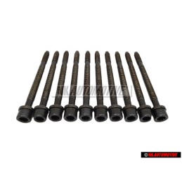 10x Genuine VW Socket Head Bolt - 027103385C