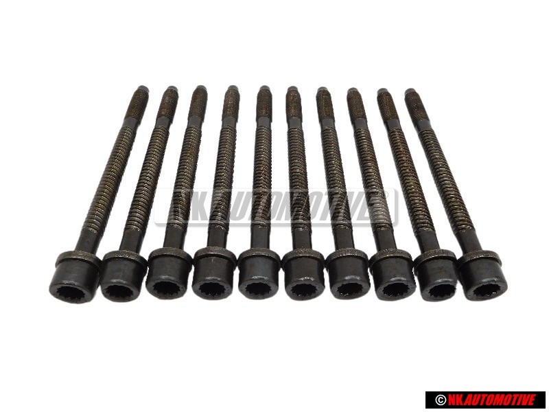 10x Genuine VW Socket Head Bolt - 027103385C