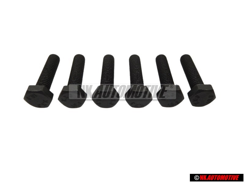 6x Genuine VW Hexagon Bolt - N 0102186