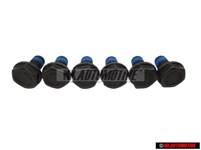 6x Genuine VW Hexagon Bolt - N 90206103