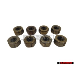 8x Genuine VW Hexagon Nut - 048105427