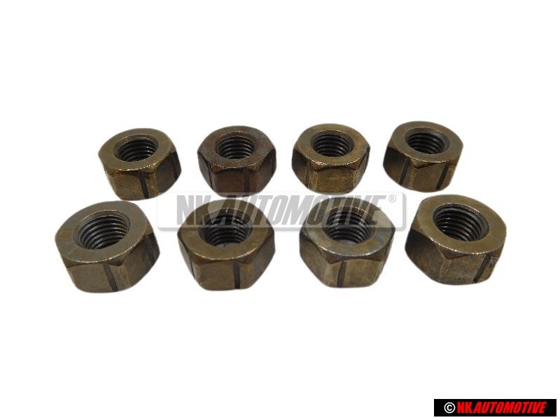 8x Genuine VW Hexagon Nut - 048105427