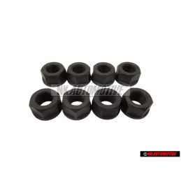 8x Genuine VW Connecting Rod Hexagon Collar Nut - 068105427