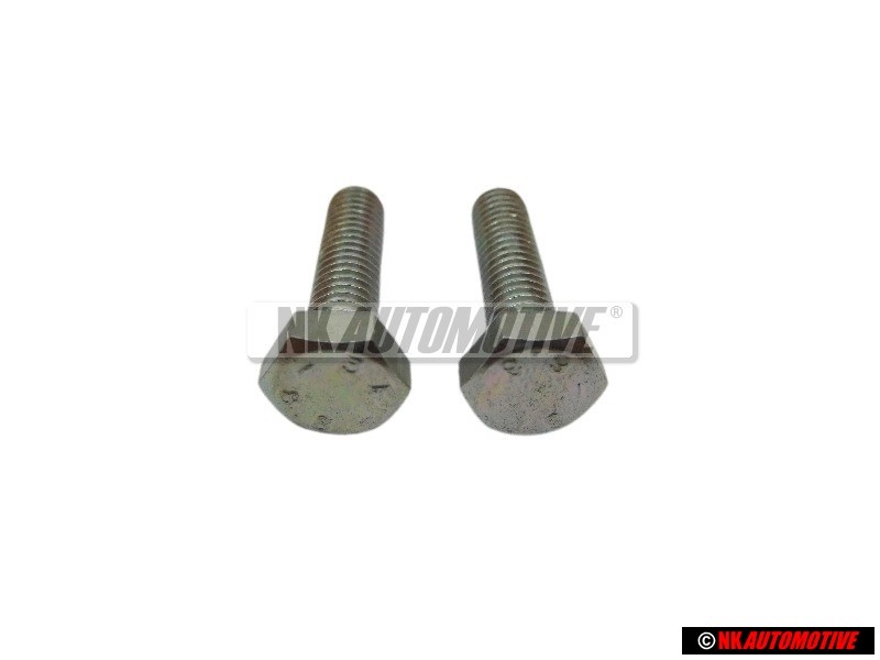 2x Genuine VW Hexagon Bolt M6x22 - N 0102228