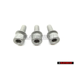 3x Genuine VW Socket Head Bolt With Hexagon Socket Head - N 0903151