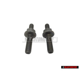 2x Genuine VW Double Ended Stud with Hexagon Drive M6x22 M6X14 - N 91148001