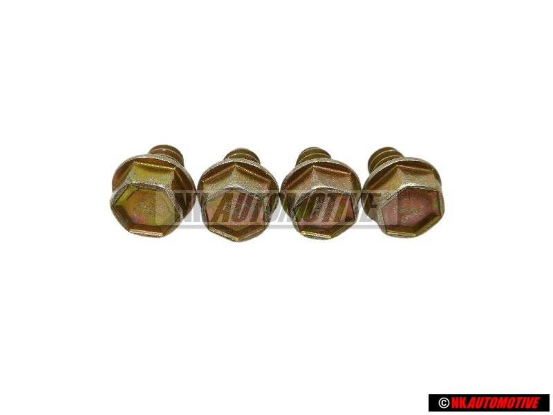 4x Genuine VW Hexagon Head Panel Screw 6.8x12.5 - N 90310301