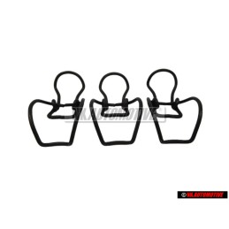 3x Genuine VW Air Filter Box Lock Bar Retaining Clip - 191129797A
