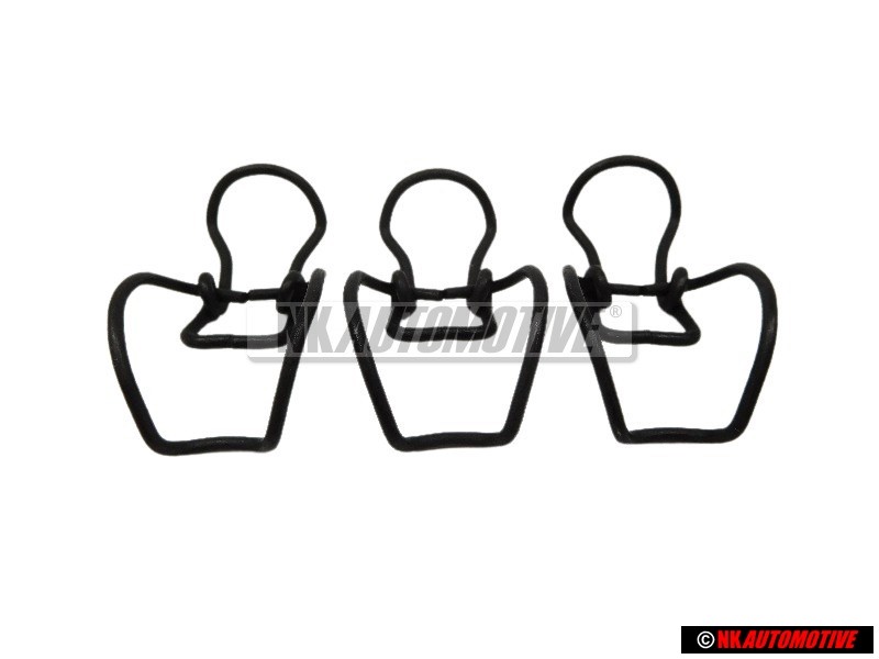 3x Genuine VW Air Filter Box Lock Bar Retaining Clip - 191129797A