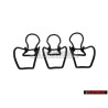3x Genuine VW Air Filter Box Lock Bar Retaining Clip - 191129797A