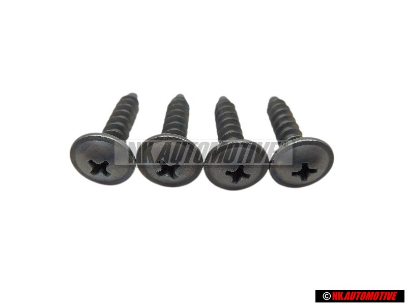 4x Genuine VW Oval Head Panel Screw - N 90172004