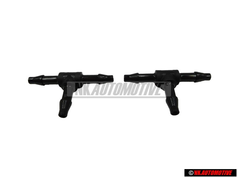 2x Genuine VW T-Piece - 2D0129737A