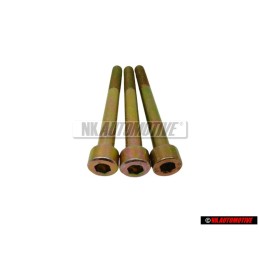 3x Genuine VW Intake Manifold Inner Round Head Hexagon Bolt M8x80 - N 0447141