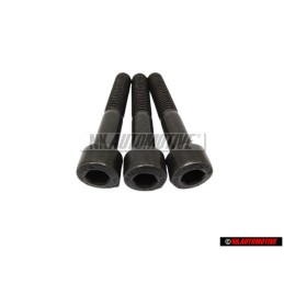 3x Genuine VW Round Head Hexagon Bolt - N 0147513