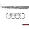 Genuine Audi Rings Rear Boot Badge Emblem Chrome - 8Z0853742 2ZZ