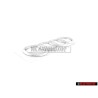 Genuine Audi Rings Rear Boot Badge Emblem Chrome - 8Z0853742 2ZZ