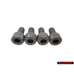 4x Genuine VW Socket Head Bolt With Hexagon Socket Head - N 01473911