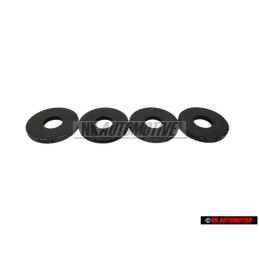 4x Genuine VW Washer 5.3x15x1.6 - N 01166516