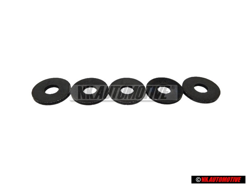 5x Genuine VW Washer 5.3x15x1.6 - N 01166516