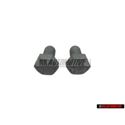 2x Genuine VW Bolt Hexagon Head Self Locking - N 0102279