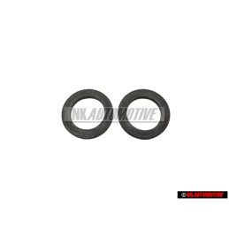 2x Genuine VW Front Suspension Spring Disc Washer 22x14.5x2 - 171412369