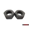 2x Genuine VW Front Suspension Strut Mount Hexagon Nut M14x1.5 - N 90498801