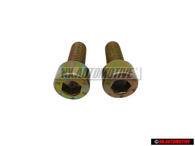 2x Genuine VW Socket Head Bolt With Hexagon Socket Head - N 0147091