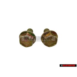 2x Genuine VW Hex Collared Bolt - N 90328504