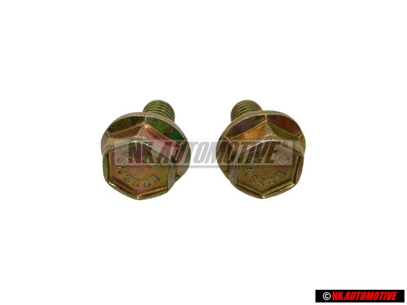 2x Genuine VW Hex Collared Bolt - N 90328504