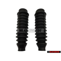 2x Genuine VW Steering Rack Boot Gaiter Cover with Power Steering - 1H0422831B