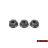 3x Genuine VW Hexagon Collar Nut - N 90215805