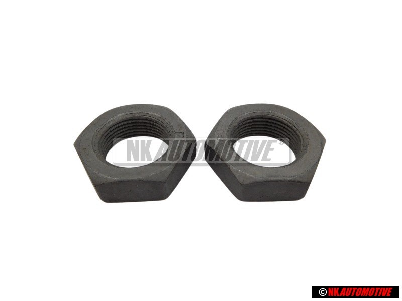 2x Genuine VW Rear Axle Stub Shaft Bearing Hexagon Nut M16X1 - N 0111671