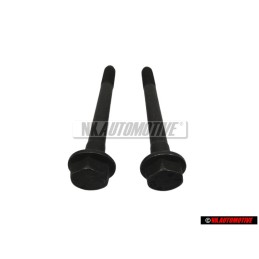 2x Genuine VW Hex Collared Bolt - N 90354401