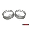 2x Genuine VW Rear ABS Speed Sensor Ring - 1J0614149