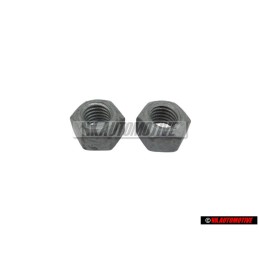 2x Genuine VW Hexagon Nut, Self-Locking - N 10209005