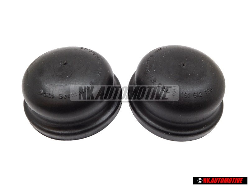2x Genuine VW Rear Suspension Strut Top Mount Cover - 191512135