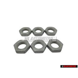 6x Genuine VW Hexagon Nut - N 10328602