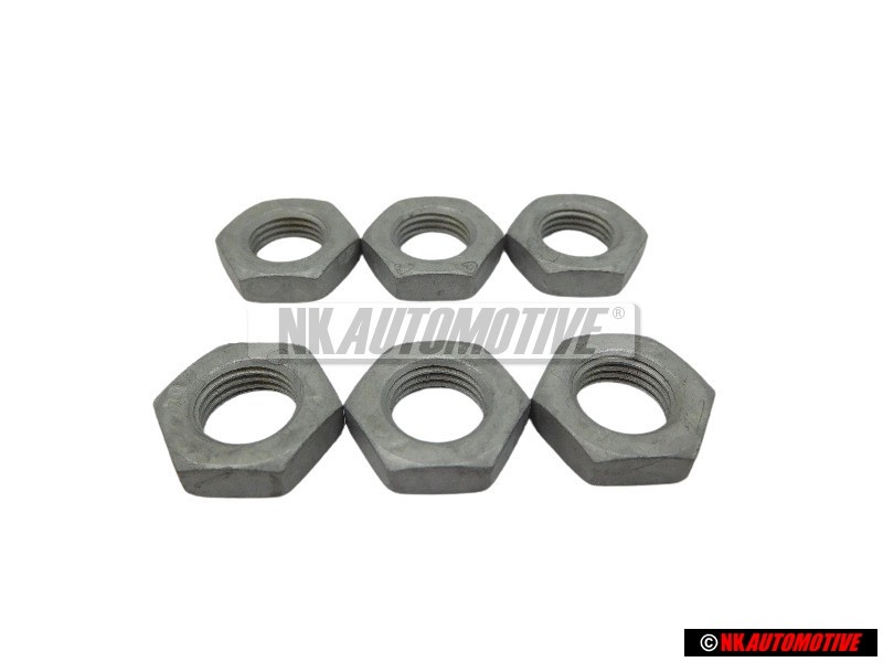 6x Genuine VW Hexagon Nut - N 10328602