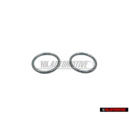 2x Genuine VW Shock Absorber Spring Disc Snap Ring - 8D0512097