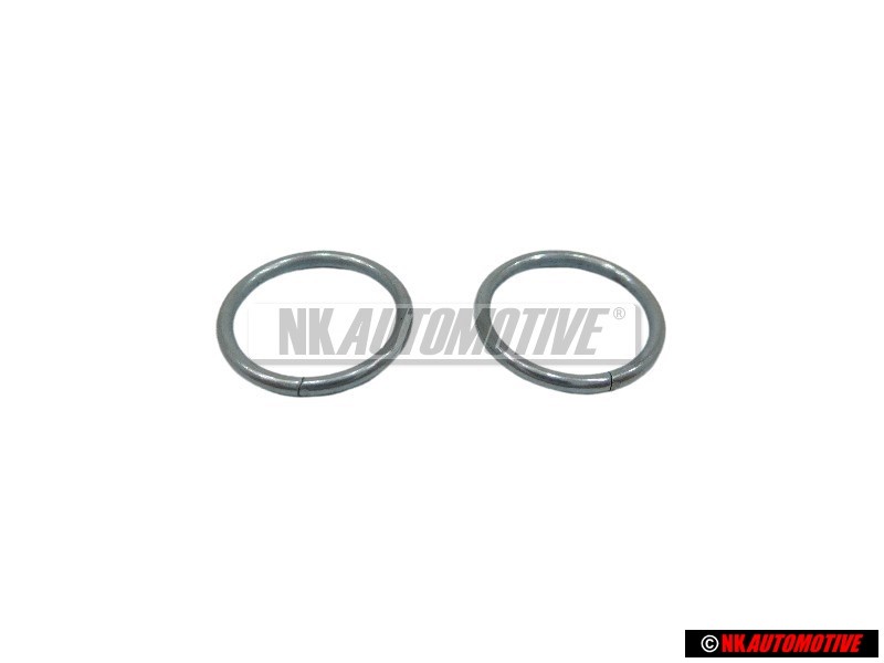 2x Genuine VW Shock Absorber Spring Disc Snap Ring - 8D0512097