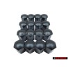16x Genuine VW cap wheel bolt satin black - 867601173 01C