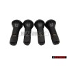 4x Genuine VW Wheel Rubber Valve Stem - 311601361
