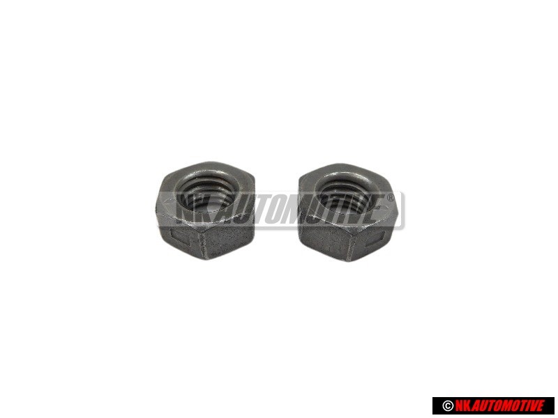 2x Genuine VW Hexagon Nut Self Locking - N 90074404