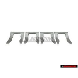 4x Genuine VW Hose Bracket - 191611715