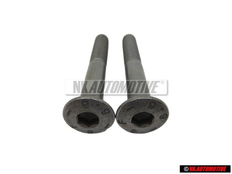 2x Genuine VW Oval Head Countersunk Bolt - N 10299503