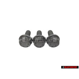 3x Genuine VW Hex Collared Bolt - N 10155906