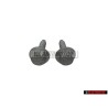 2x Genuine VW Hex Collared Bolt - N 0197002