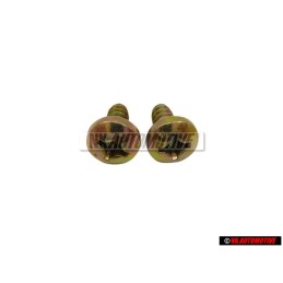 2x Genuine VW Oval Head Panel Screw - N 0139734
