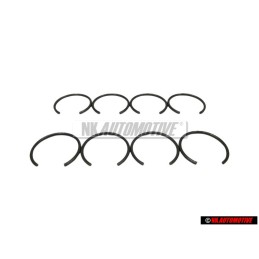 8x Genuine VW Snap Ring - N 90558301